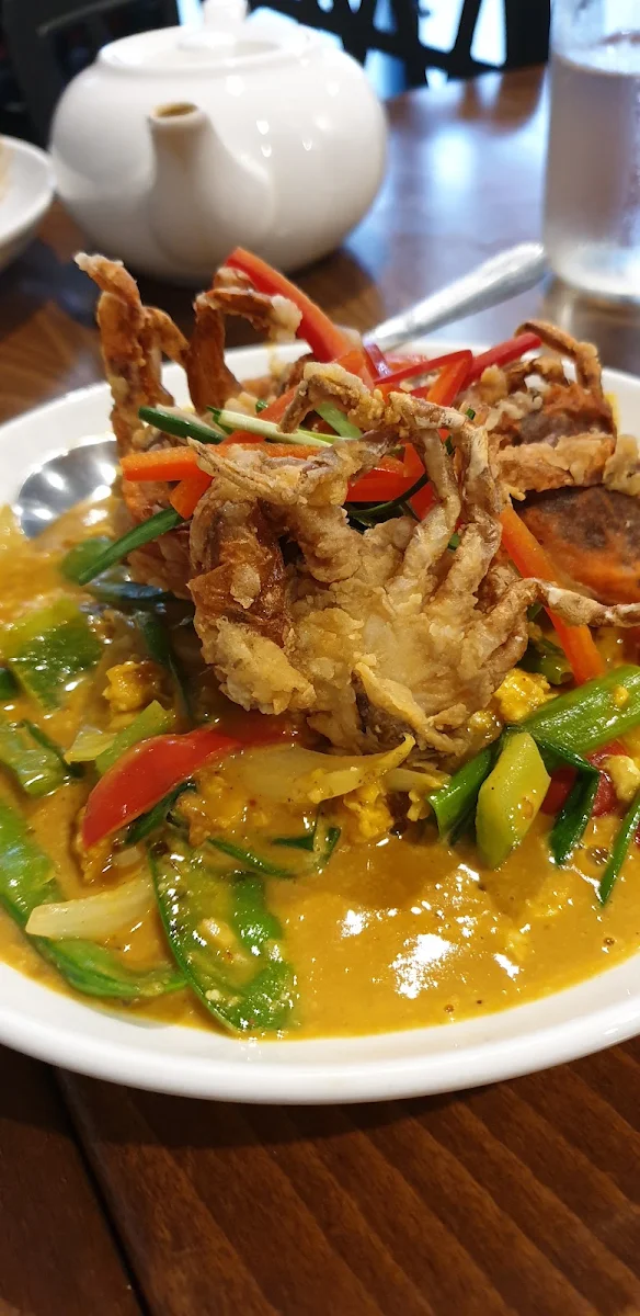 Soft Shell Crab with Curry Sauce