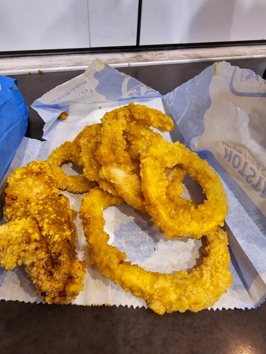 Squid, Hot Star Large Fried Chicken