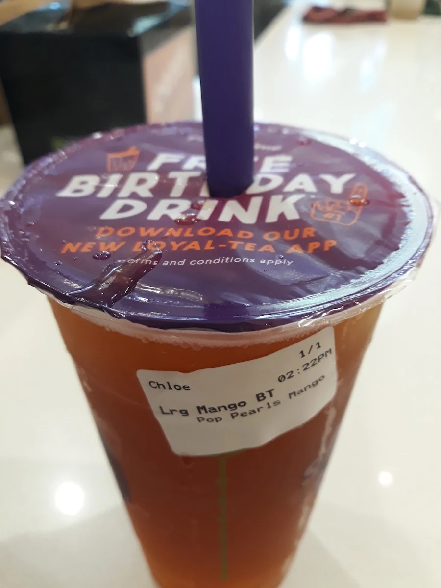 Mango Tea, Chatime Carousel Westfield