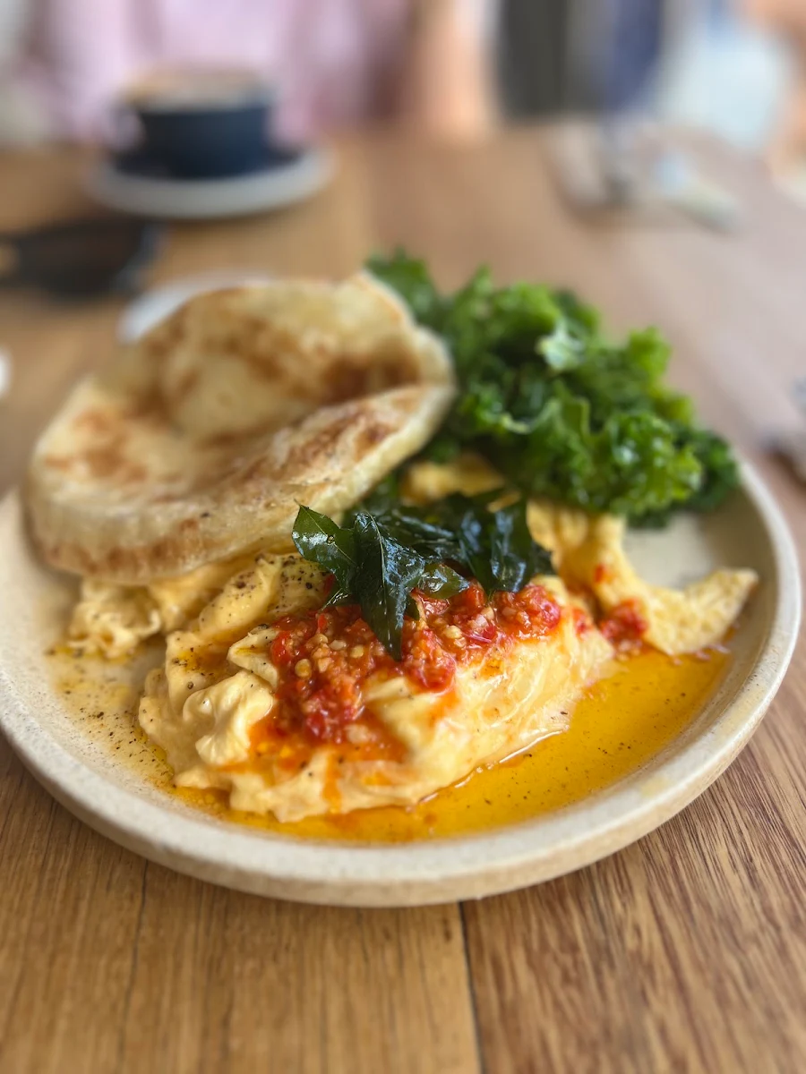 Scrambled Eggs with Chilli