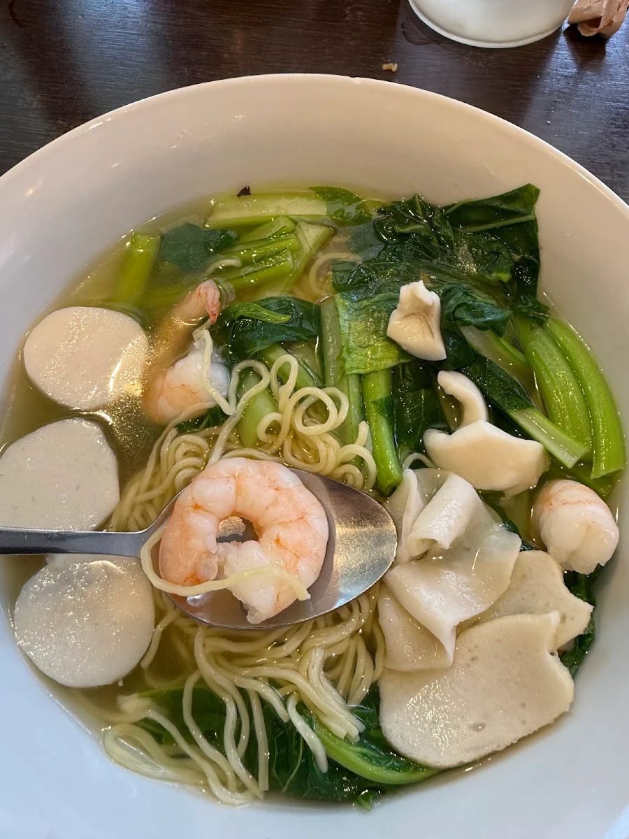 Combination Wonton Noodle Soup