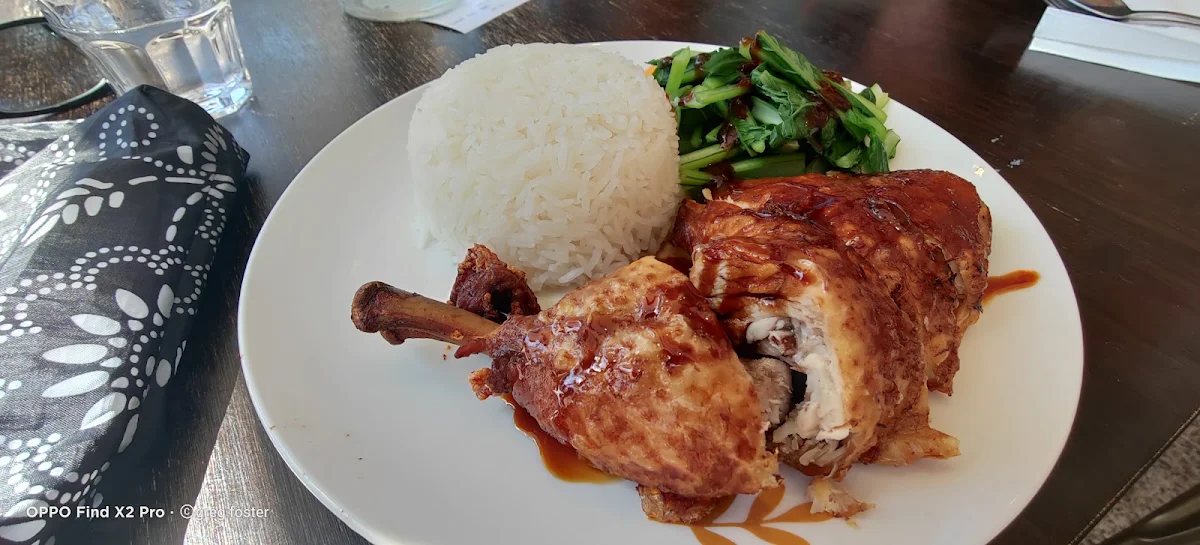 Crispy Chicken with Rice