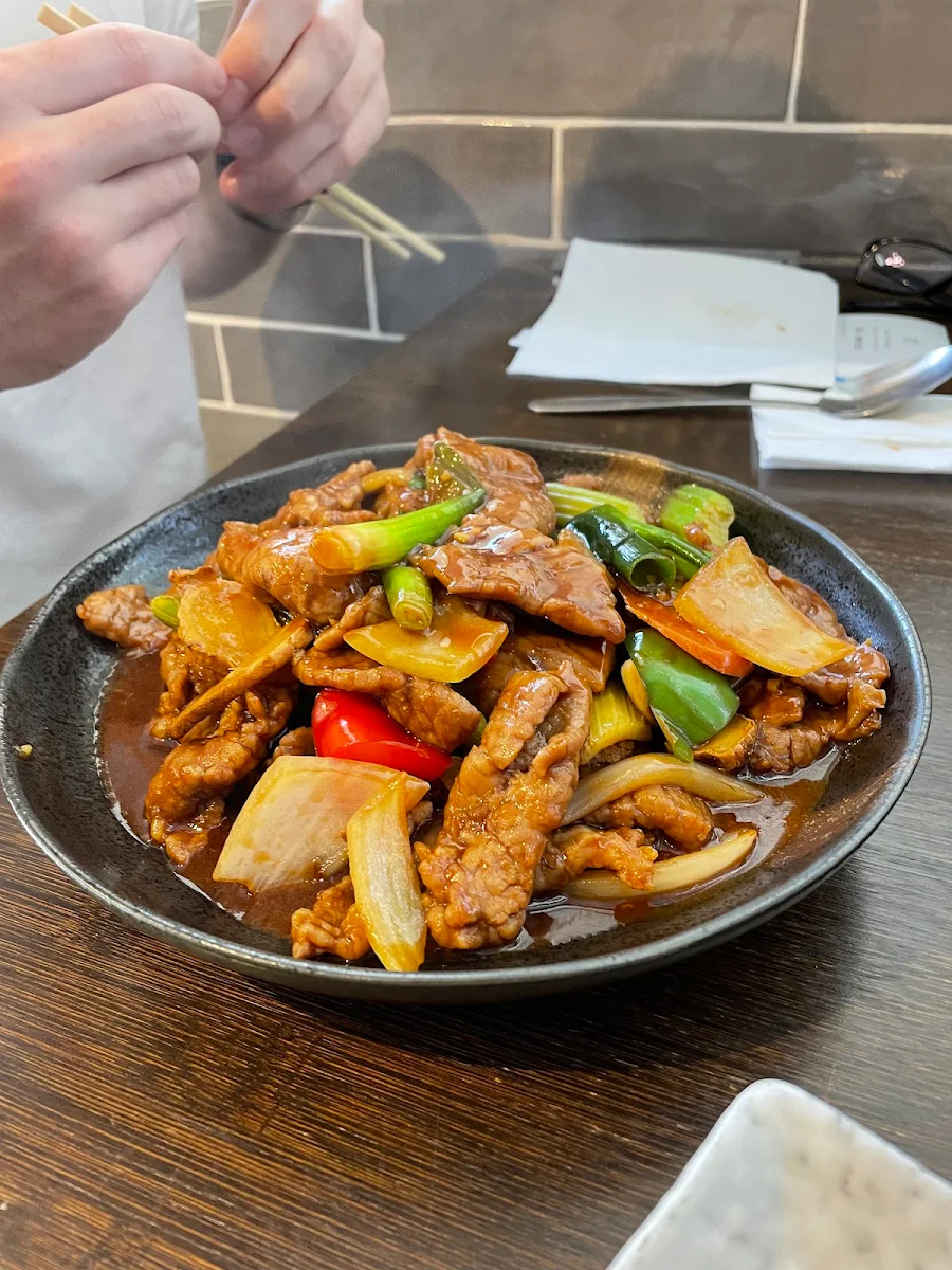 Sizzling Black Bean Beef