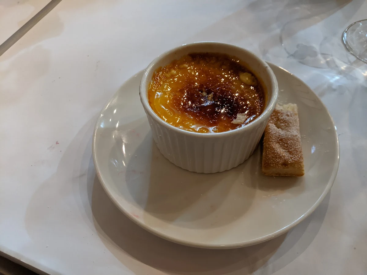 Creme Brulee, Omeros Fish Bar