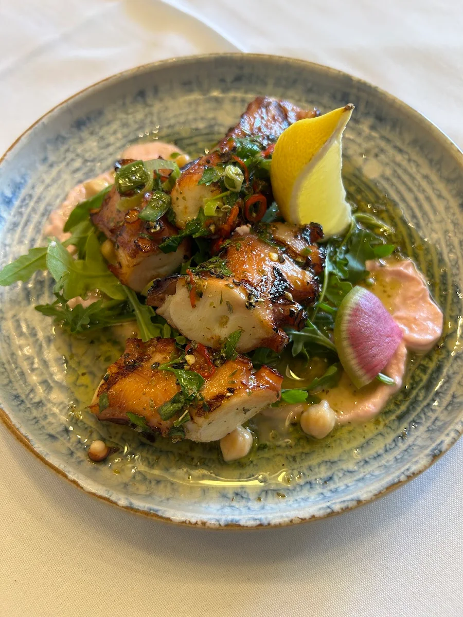 Grilled Octopus, Omeros Fish Bar