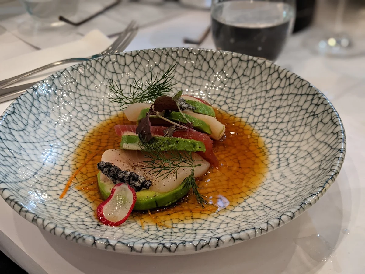 Sashimi, Omeros Fish Bar