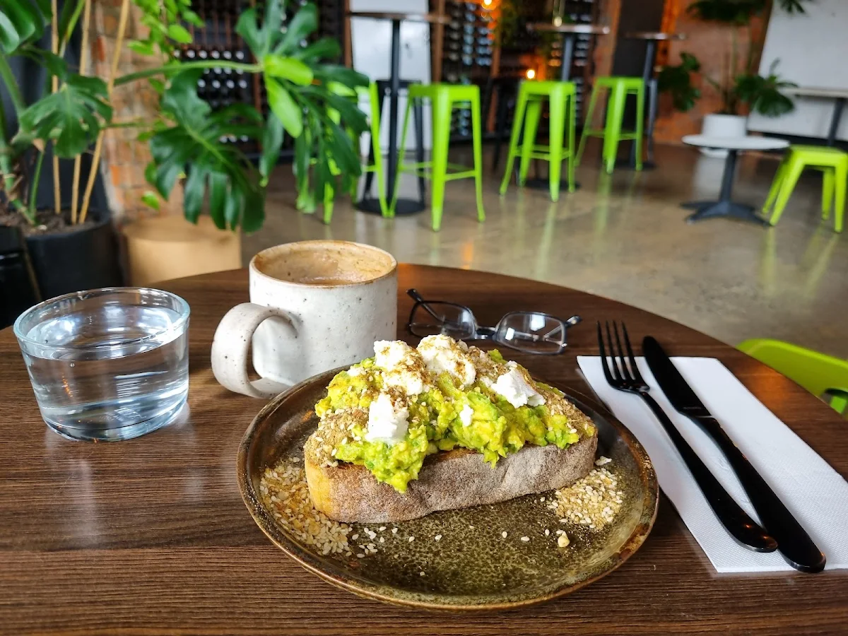Avocado on Rye Sourdough Toast