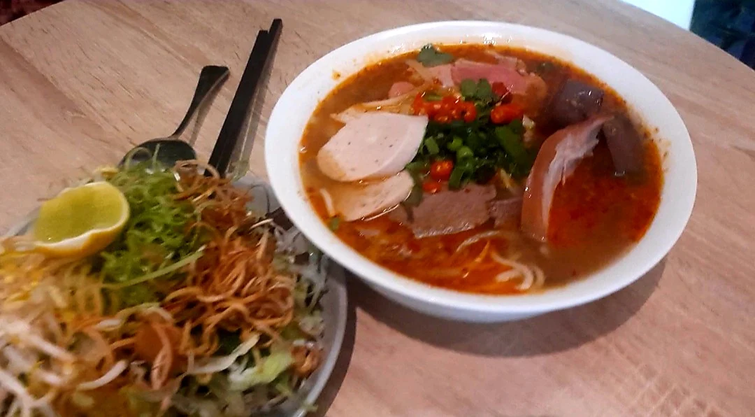 10- Bún Mắm - Fremented Fish & Seafood Noodle Soup