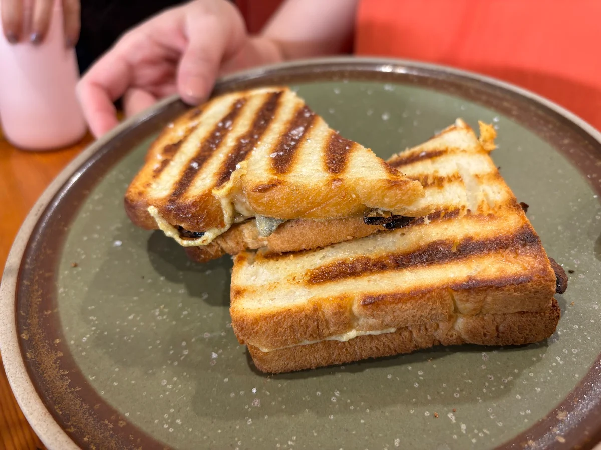 Truffle Mushroom Toastie