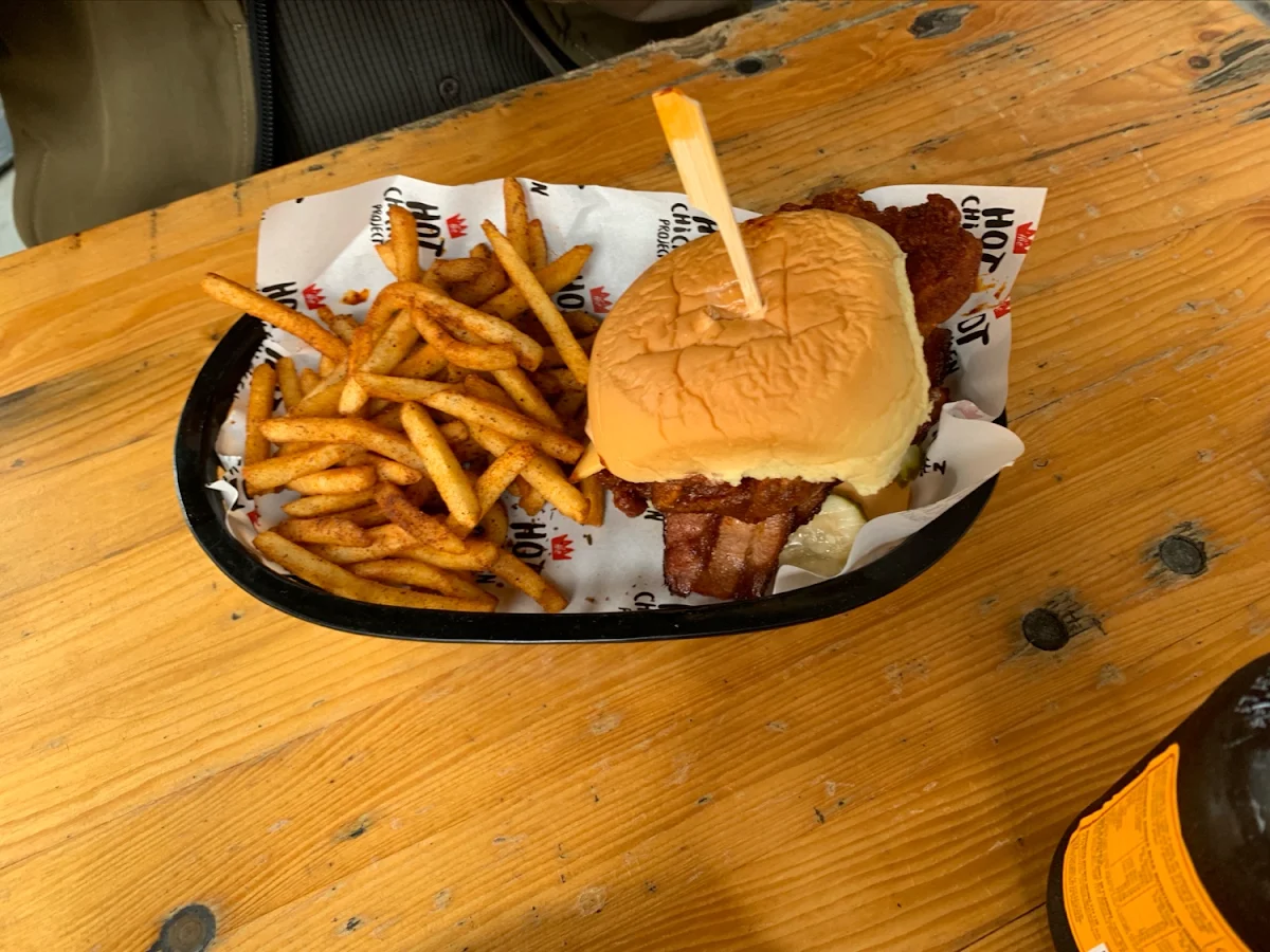 Hamburger, The Hot Chicken Project - Geelong