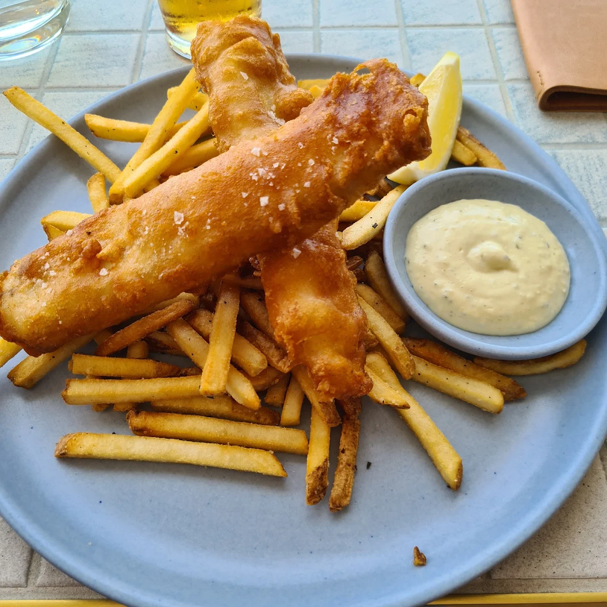 Fish and Chips, Ramsgate Beach House