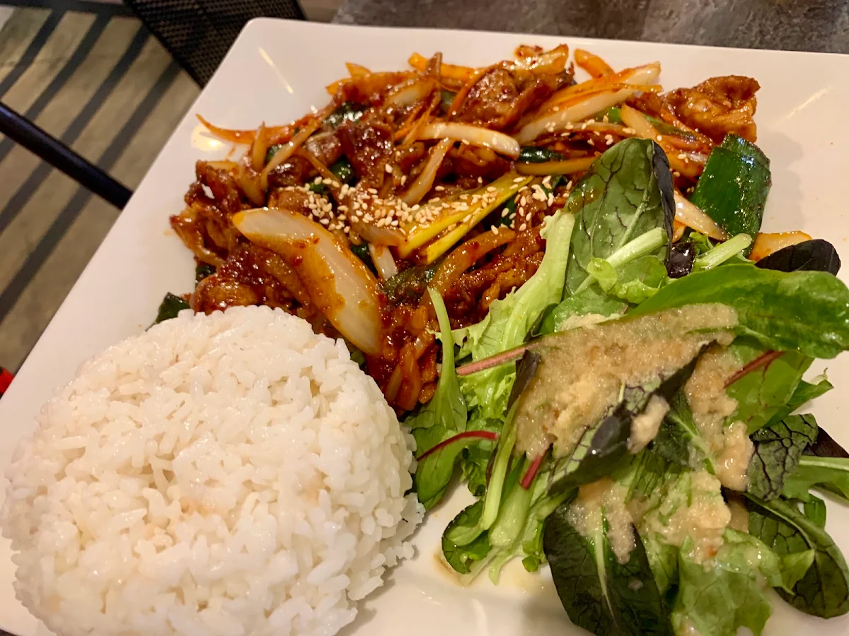 Stir Fried Spicy Pork
