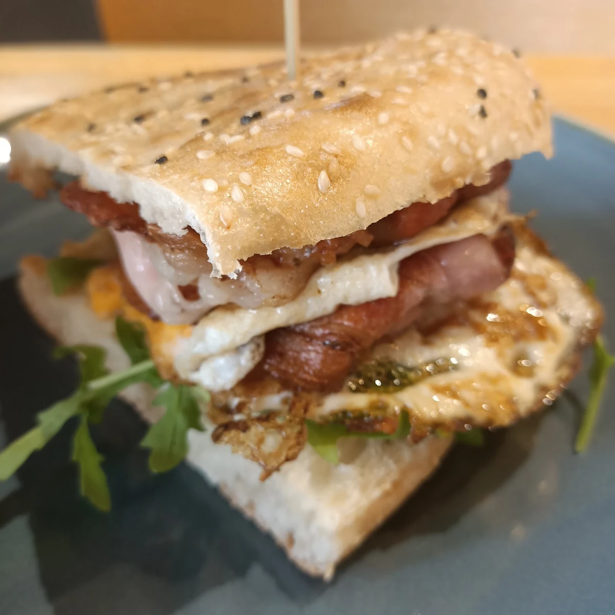 Bacon & Two Eggs Roll