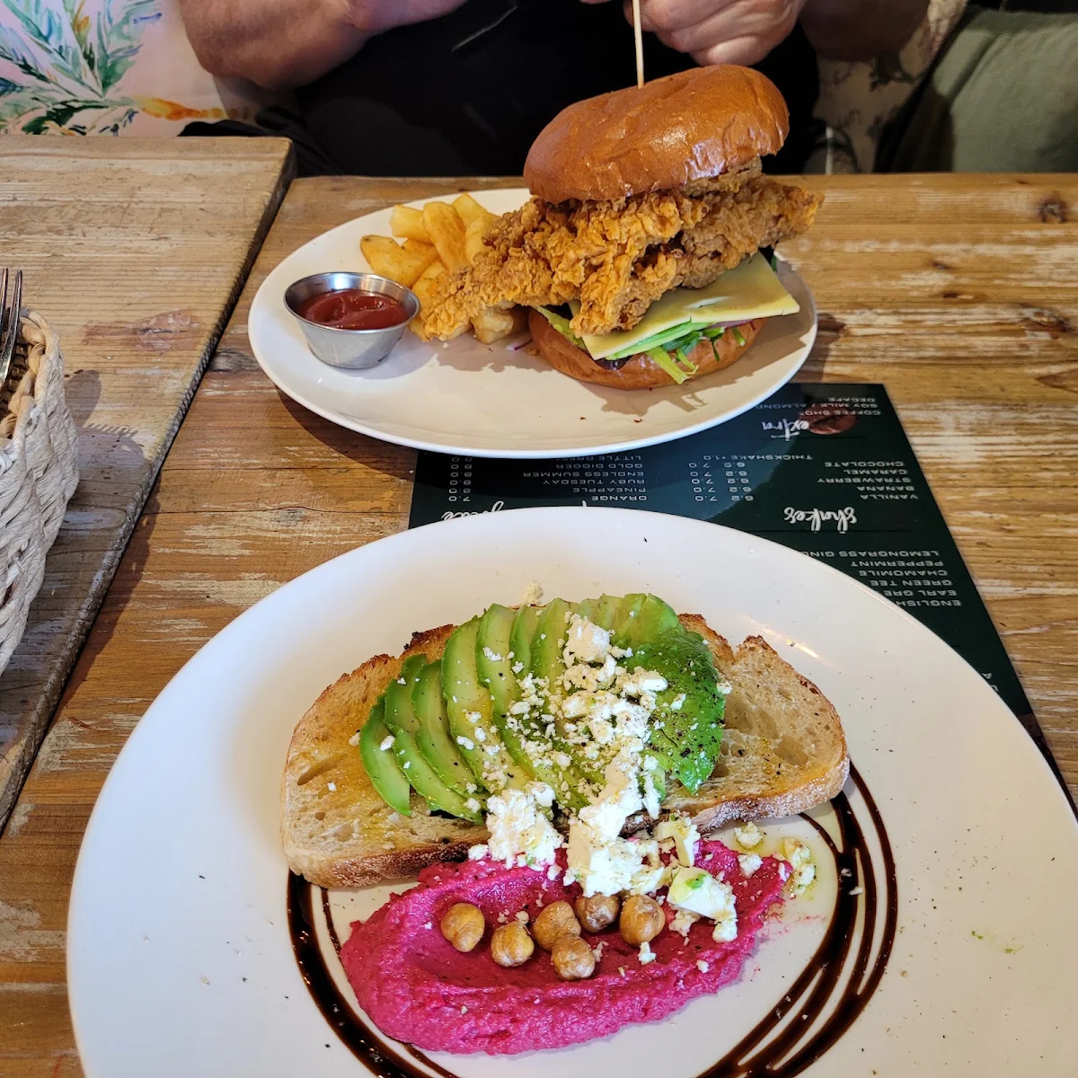 Crispy Korean Chicken Burger