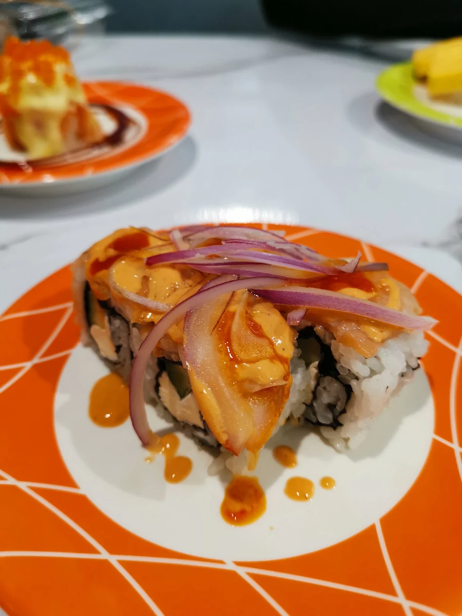 Salmon Cheese Sushi Rice
