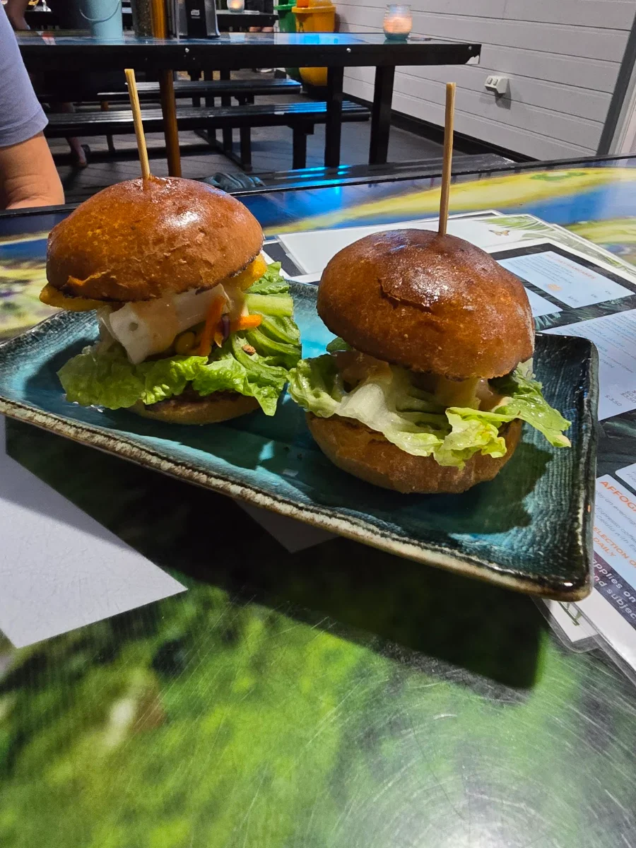 Bug Sliders, SOS - Stuffed on Seafood