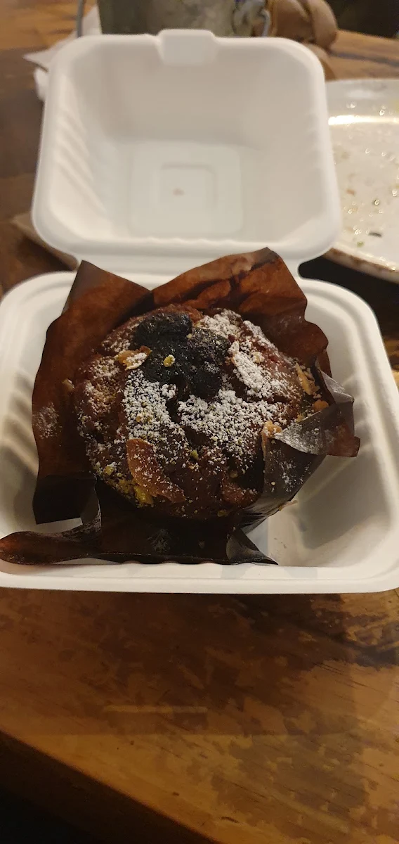 White Chocolate Berry Muffin