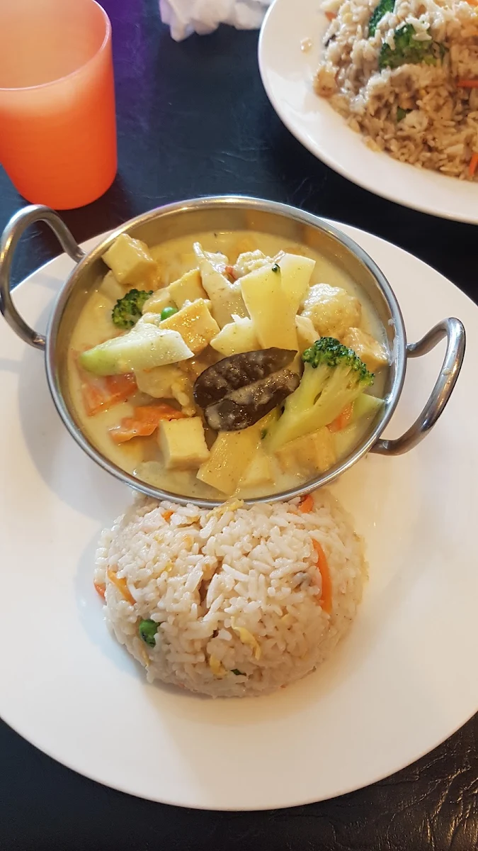 Green Thai Curry Tofu