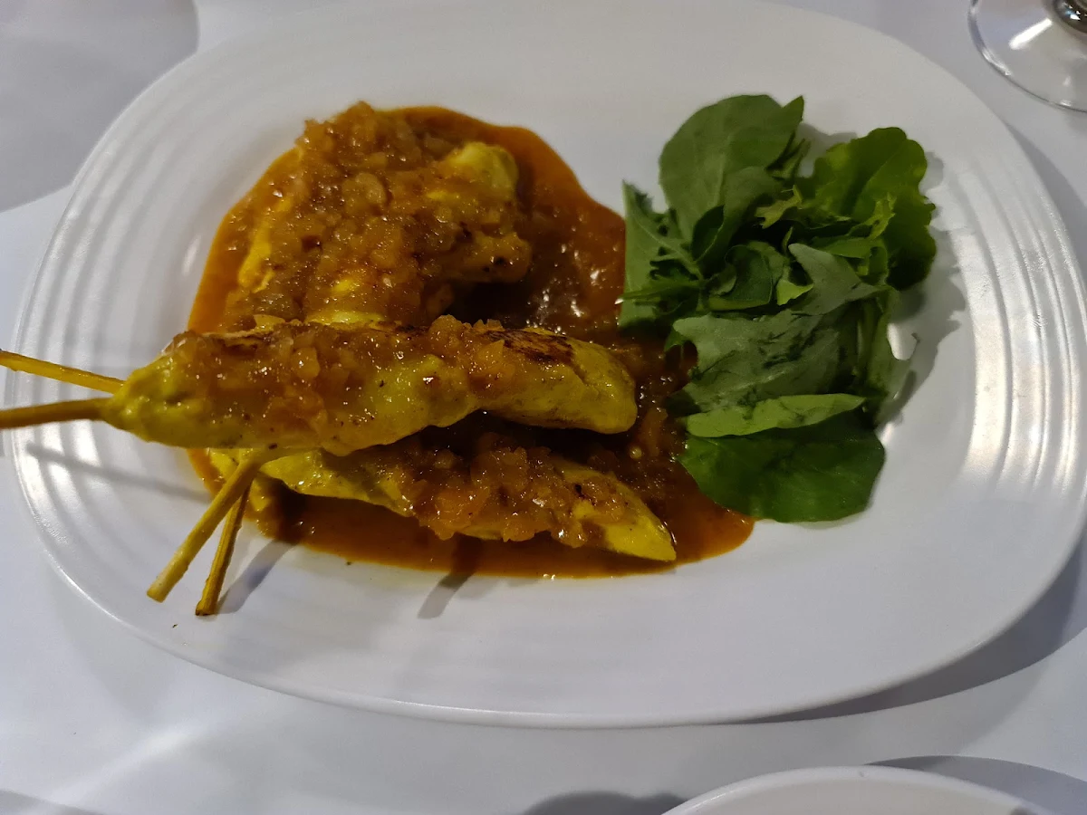 Chicken Satay, Oishii Japanese and Thai Restaurant