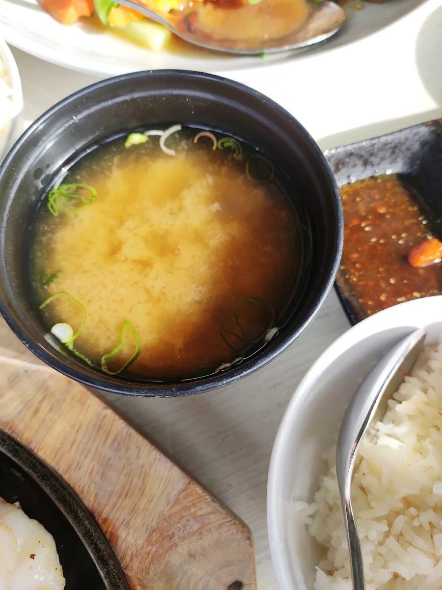 Miso Soup, Oishii Japanese and Thai Restaurant