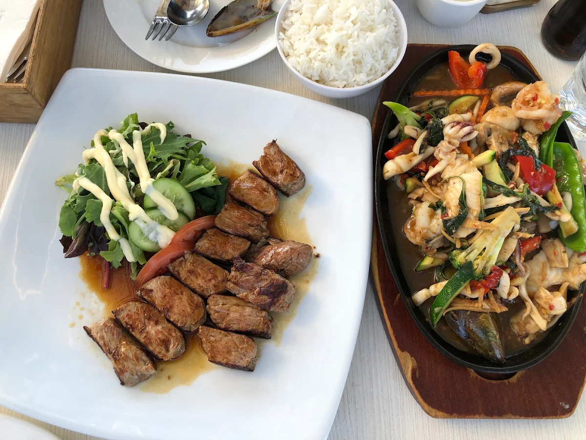 Mixed Seafood, Oishii Japanese and Thai Restaurant
