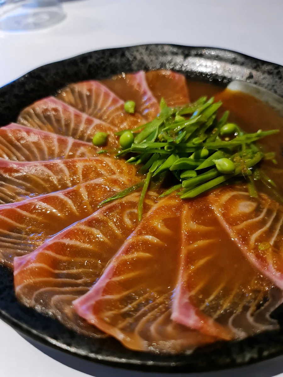 Salmon Carpaccio, Oishii Japanese and Thai Restaurant