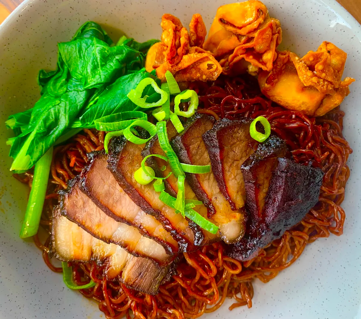 Char Siew Wonton Noodle