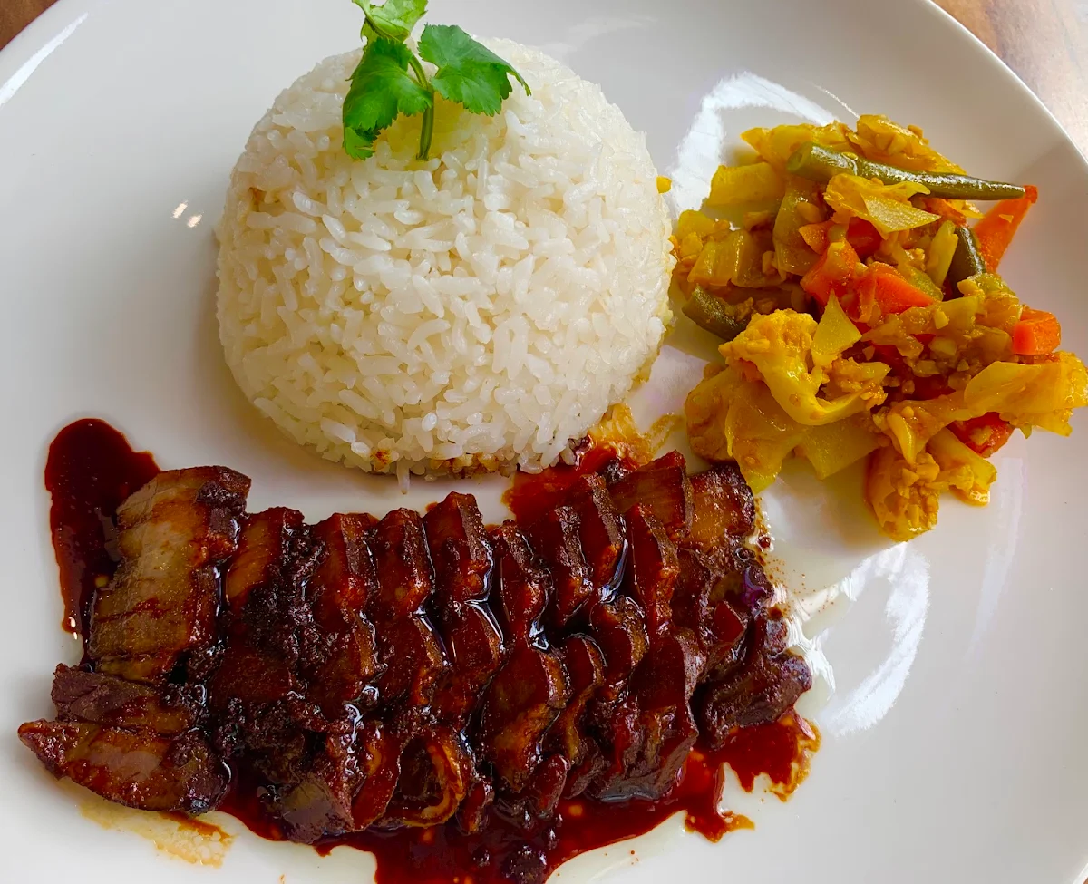 Roast Duck with Rice