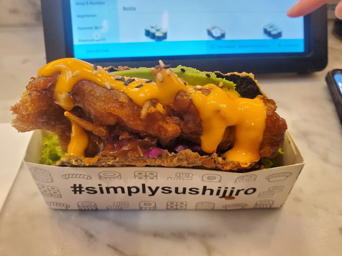Soft Shell Crab Taco, Sushi Jiro Werribee