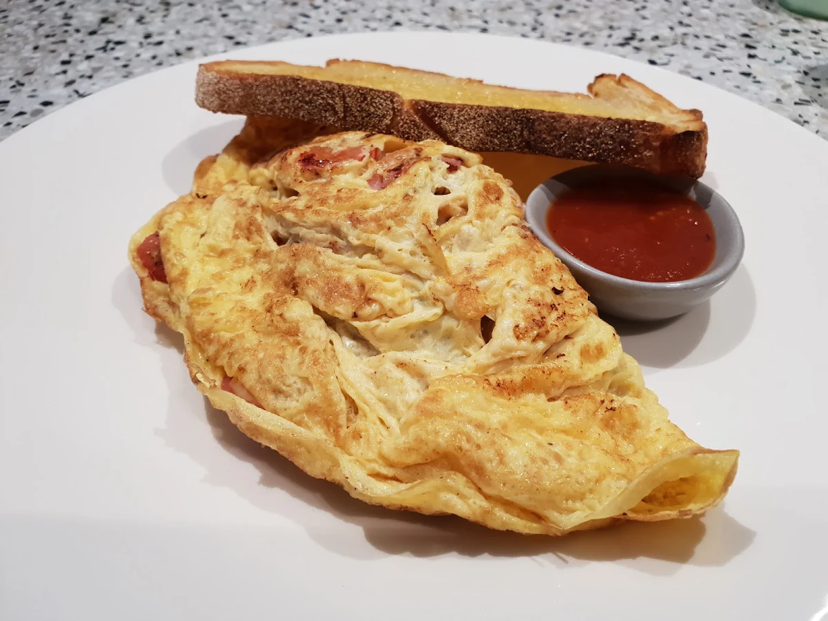 Ham Omelette, Mr.Percival Cafe & Restaurant
