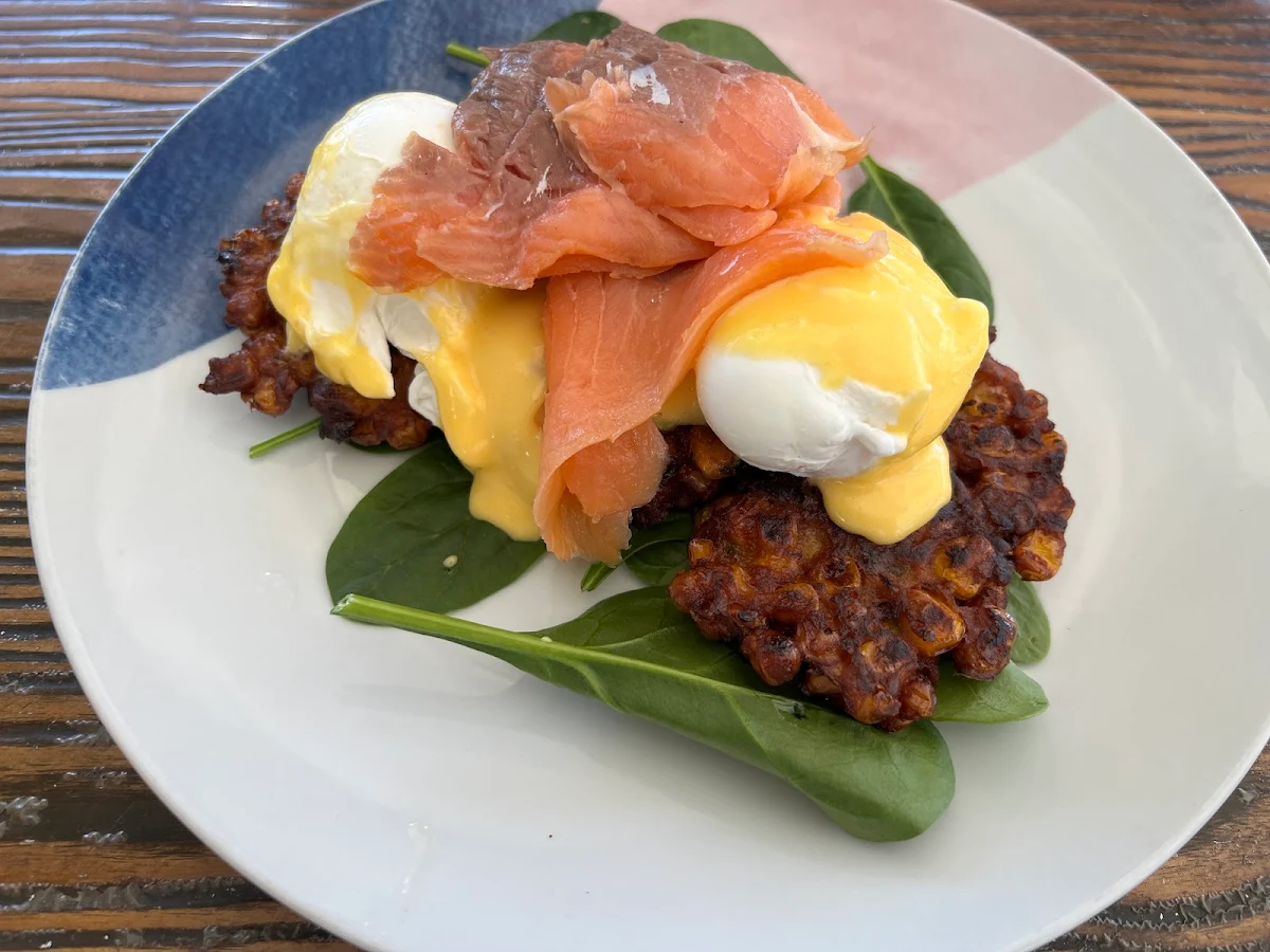 Breadless Eggs Benedict