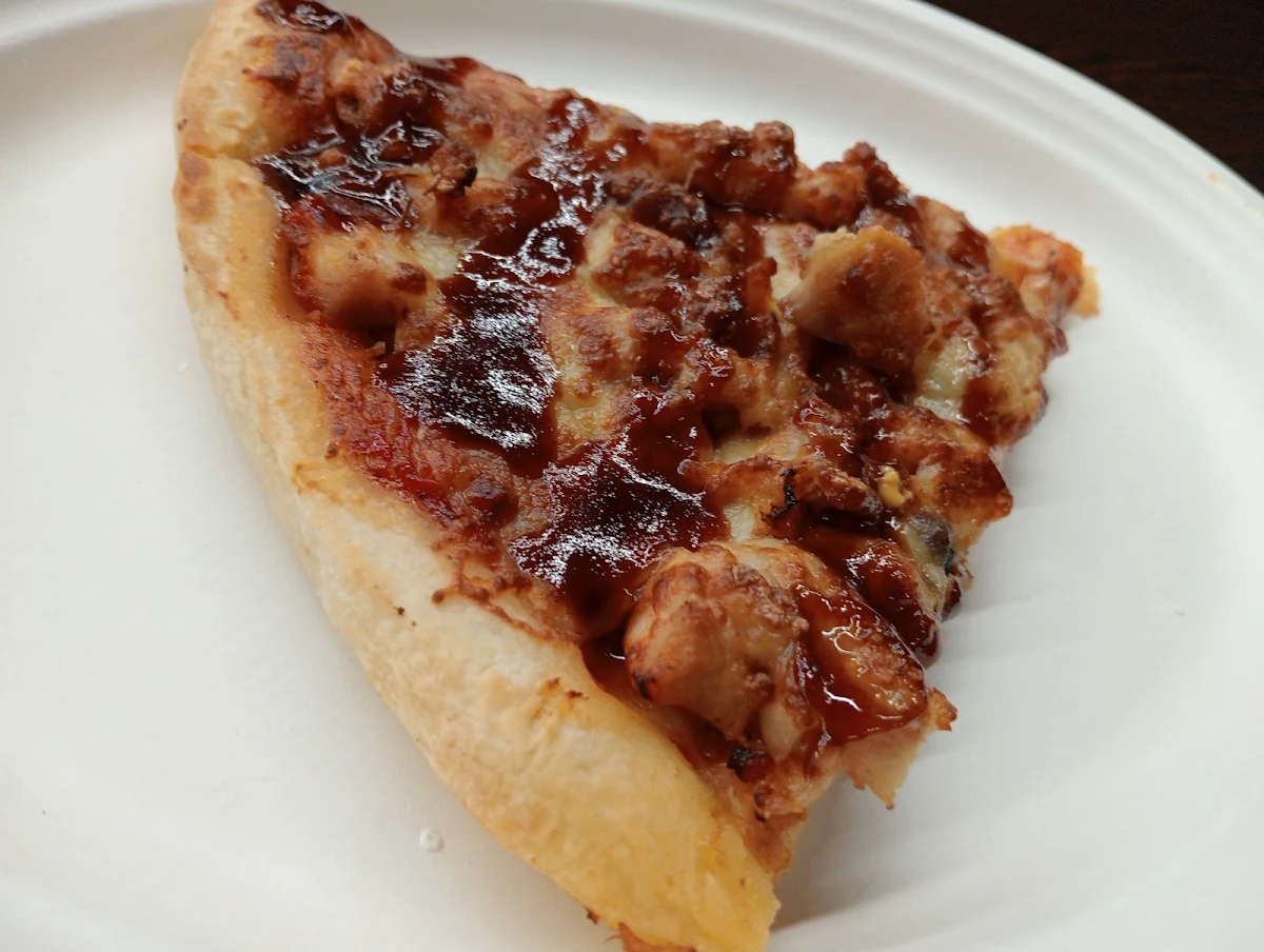 BBQ Chicken Pizza Slice