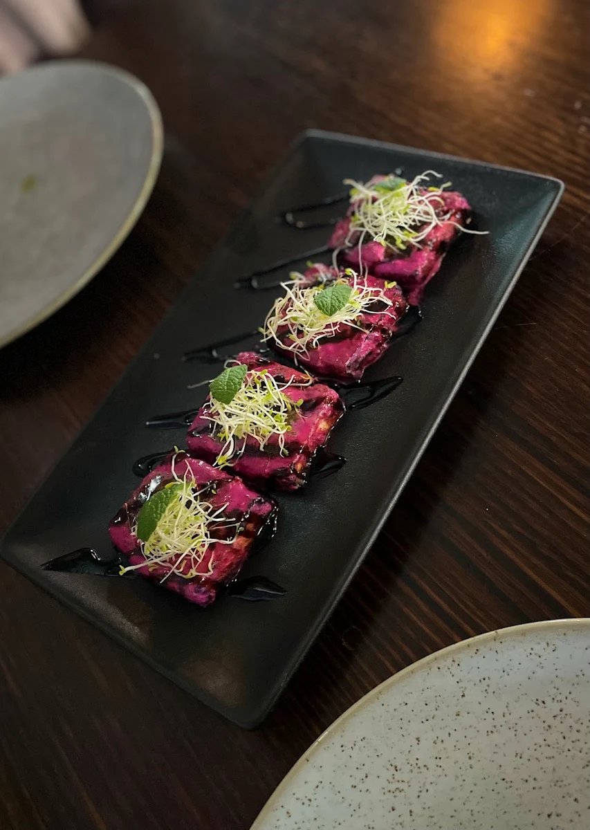 Beetroot Paneer Tikka