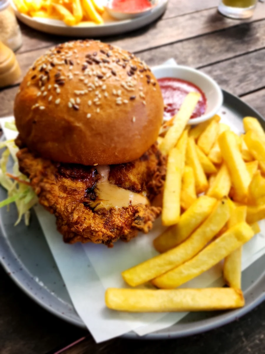 Fried Chicken Burger