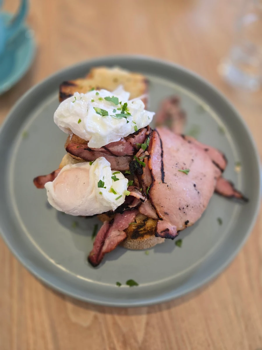 Poached Eggs and Bacon
