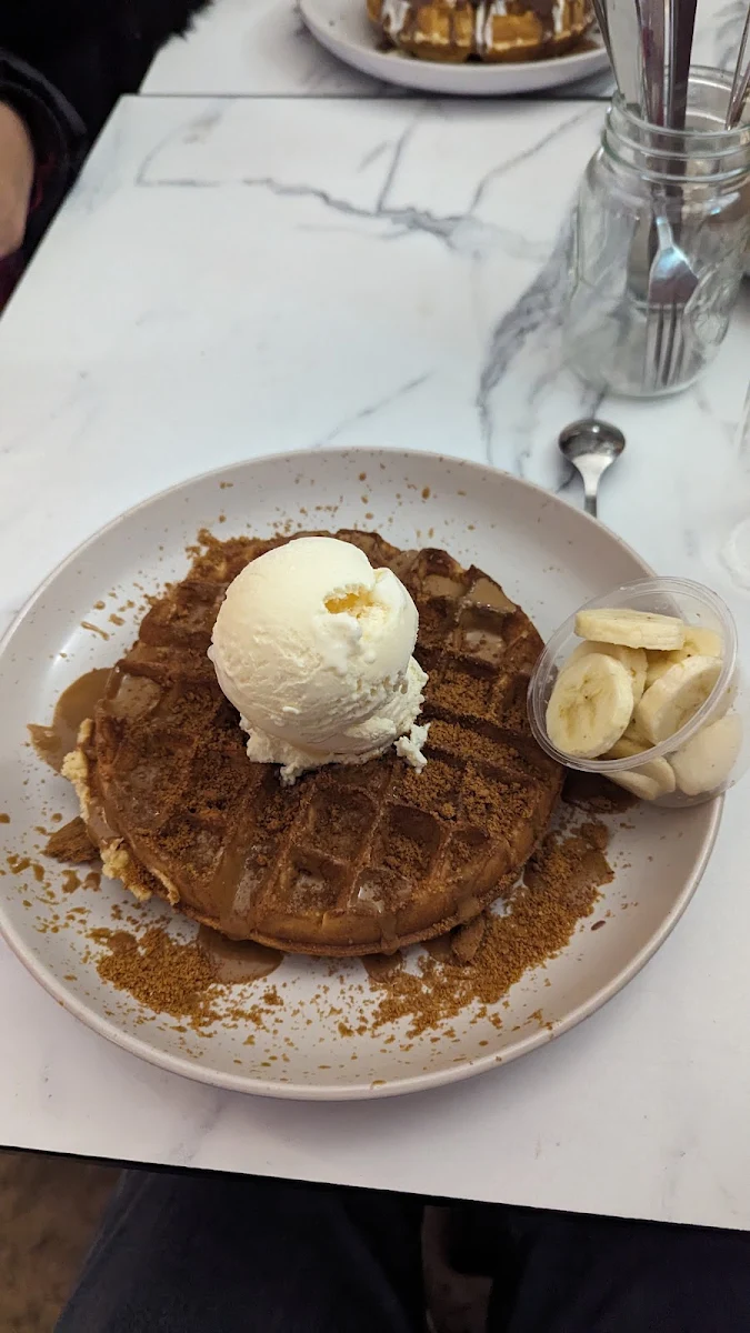 Loaded Biscoff, Indulge Waffles and Desserts