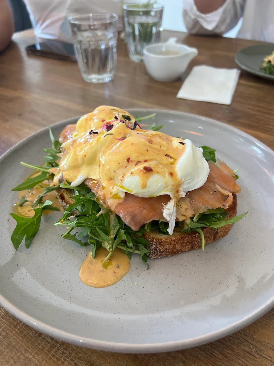 Egg Benedict with Smoked Salmon