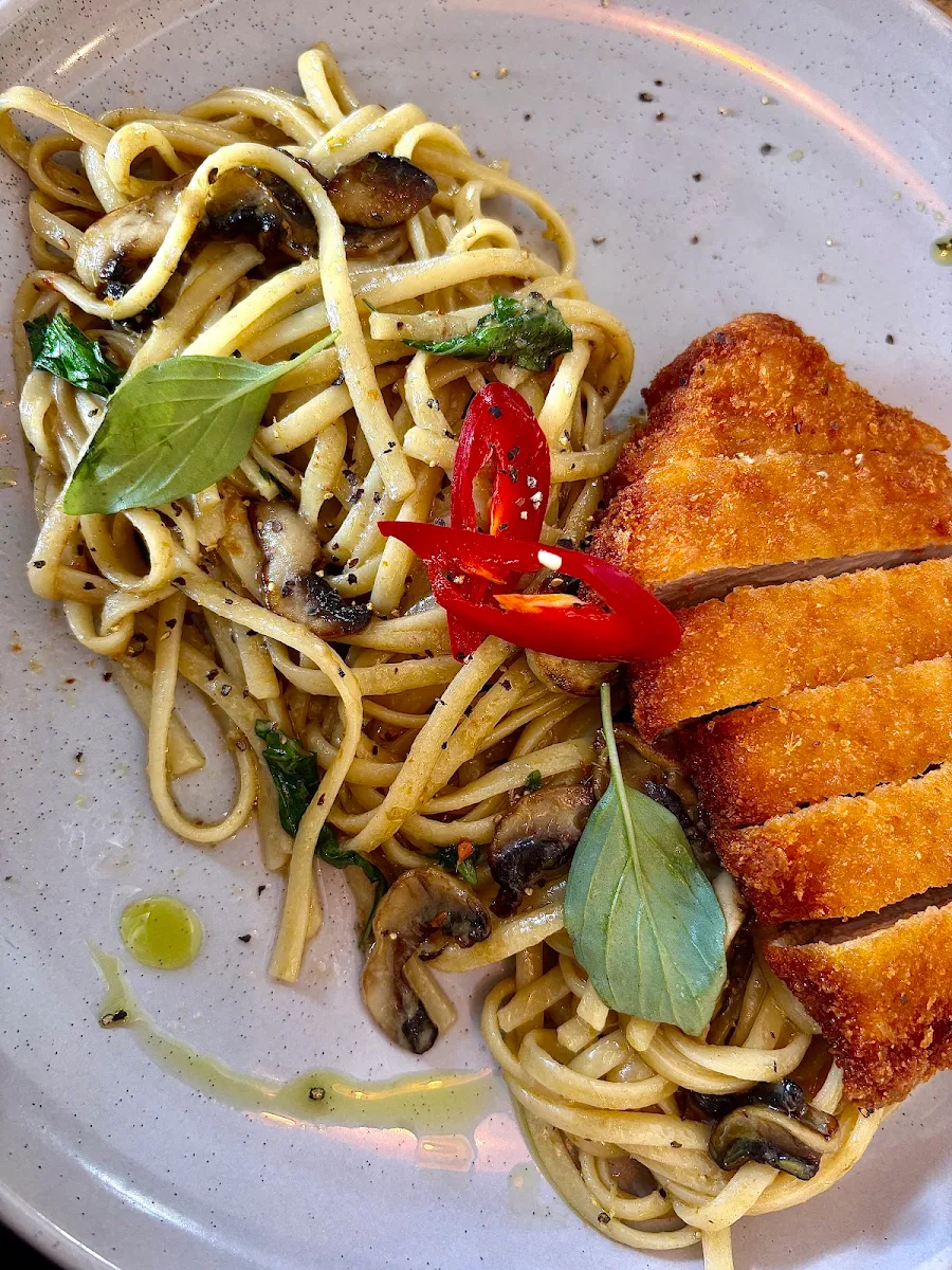 Pork Katsu with Green Curry