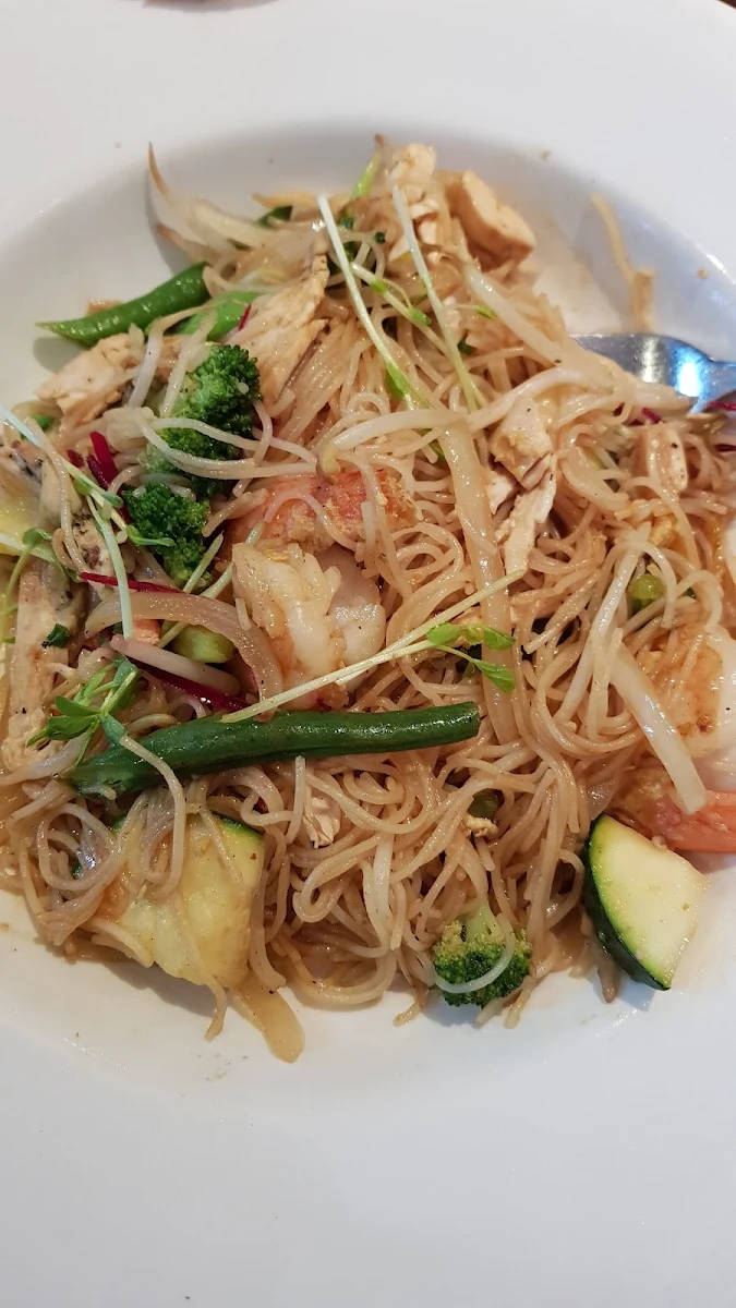 Singapore Noodles with Chicken