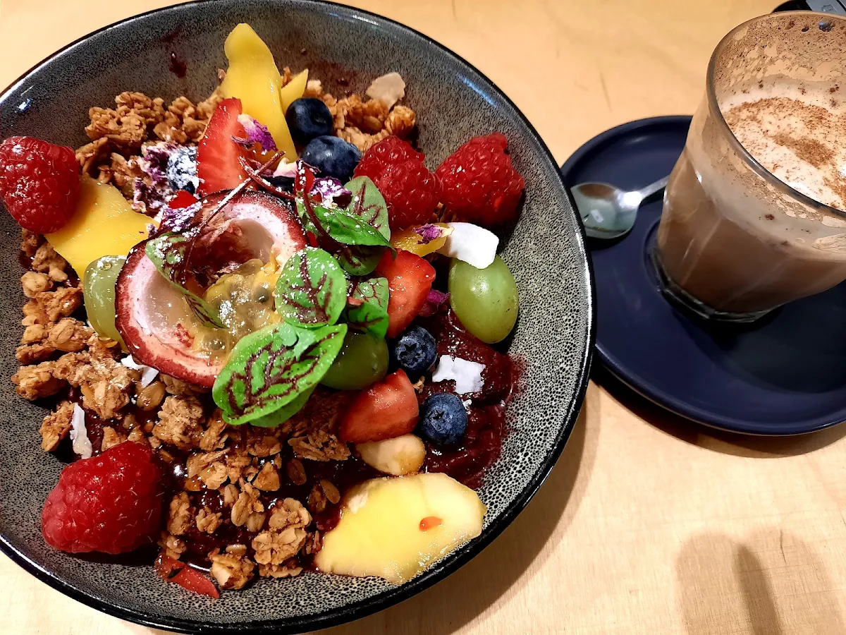 Acai Bowel Made with Almond Milk