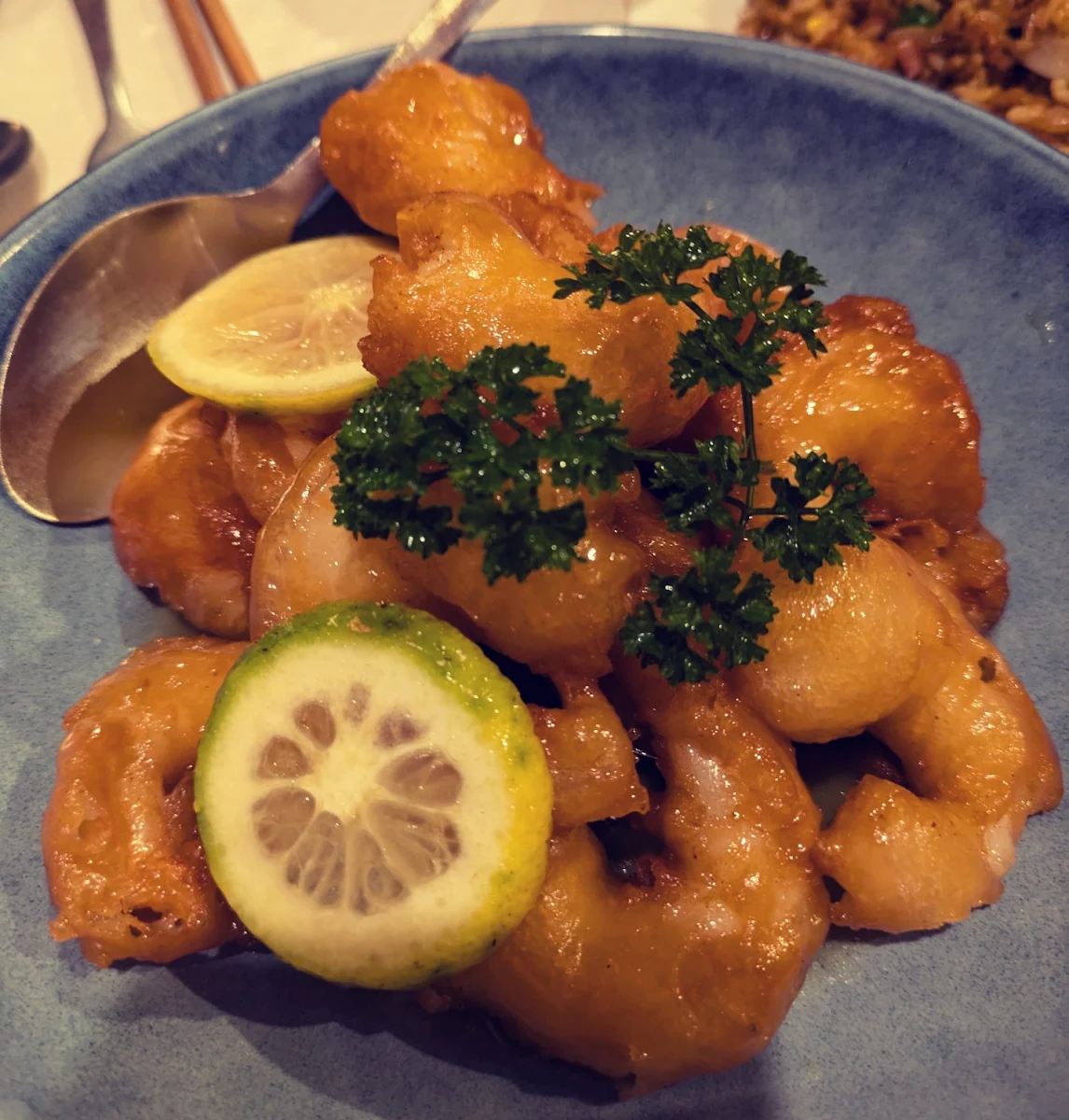 Honey King Prawns