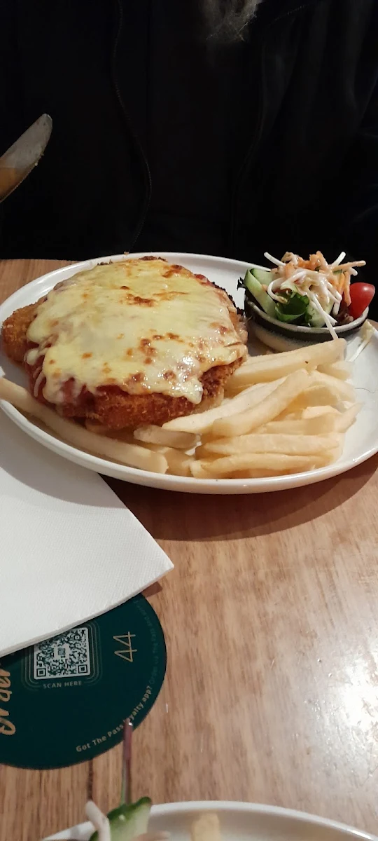 Chicken Parmigiana Schnitzel