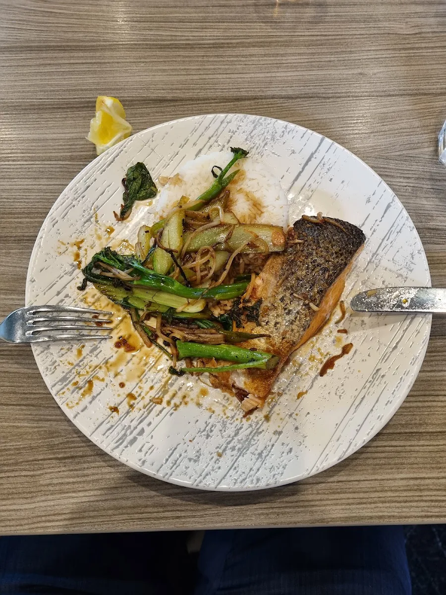Grilled Salmon, The Lilydale International