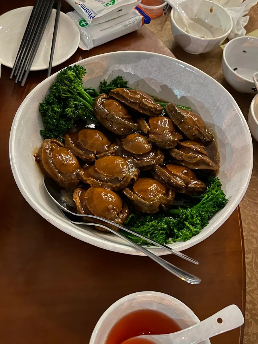 Braised Assorted Fungus with Chinese Vegie in Oyster Sauce 杂菇扒时菜