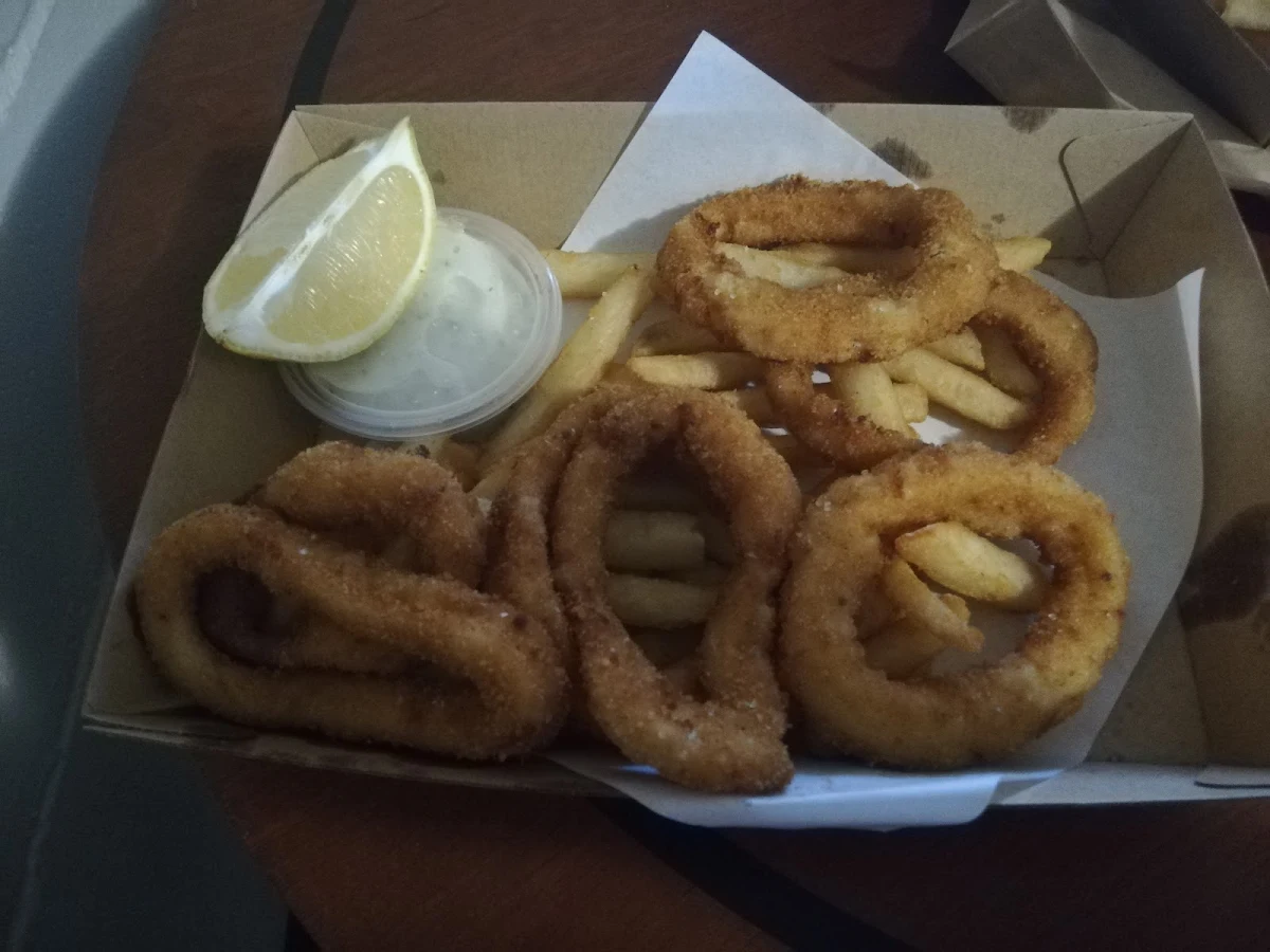 Fried Calamari, Smoke N Grill