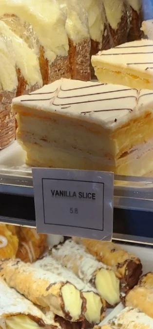 Vanilla Slice, Java Lifestyle Coffee & Tea Newton