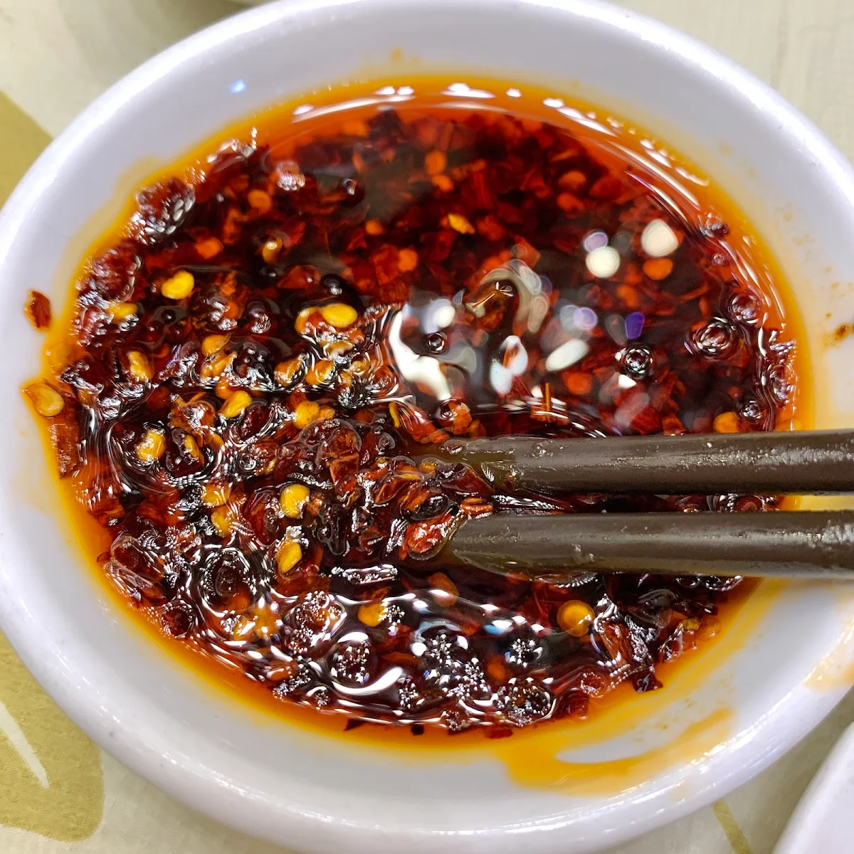 Chilli Oil, Gold Leaf