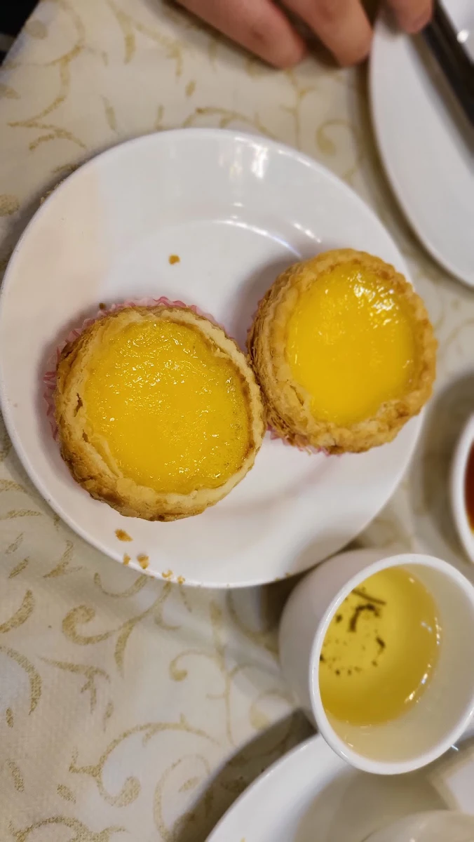 Egg Tart, Gold Leaf