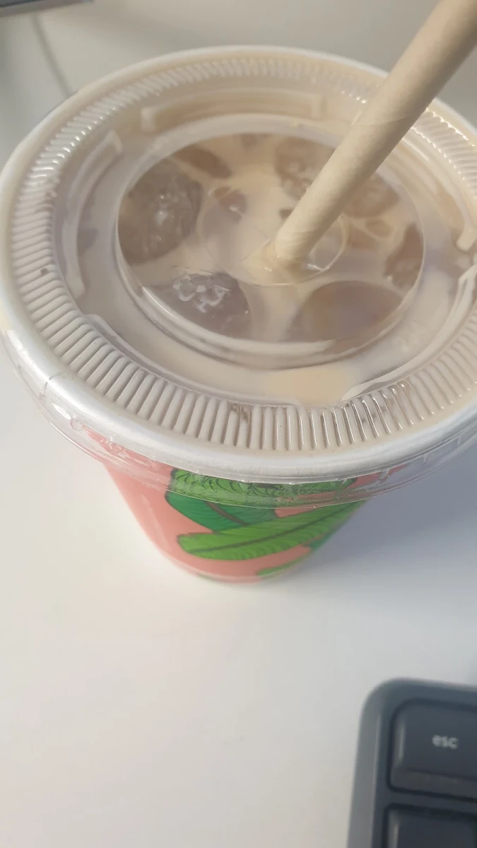 Extremely Weak Iced Latte
