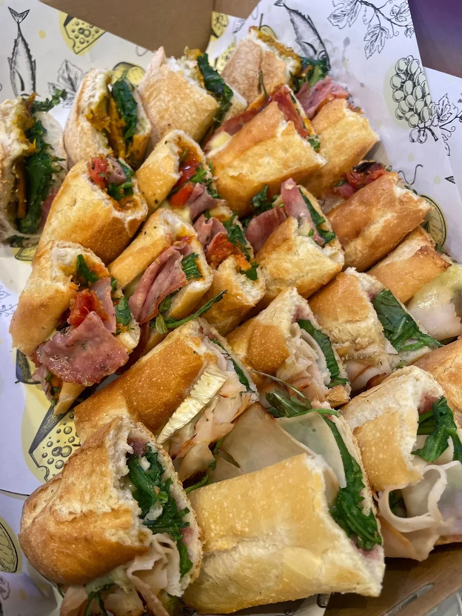 Daily Fresh Made Selection of Sandwiches & Panni Rolls